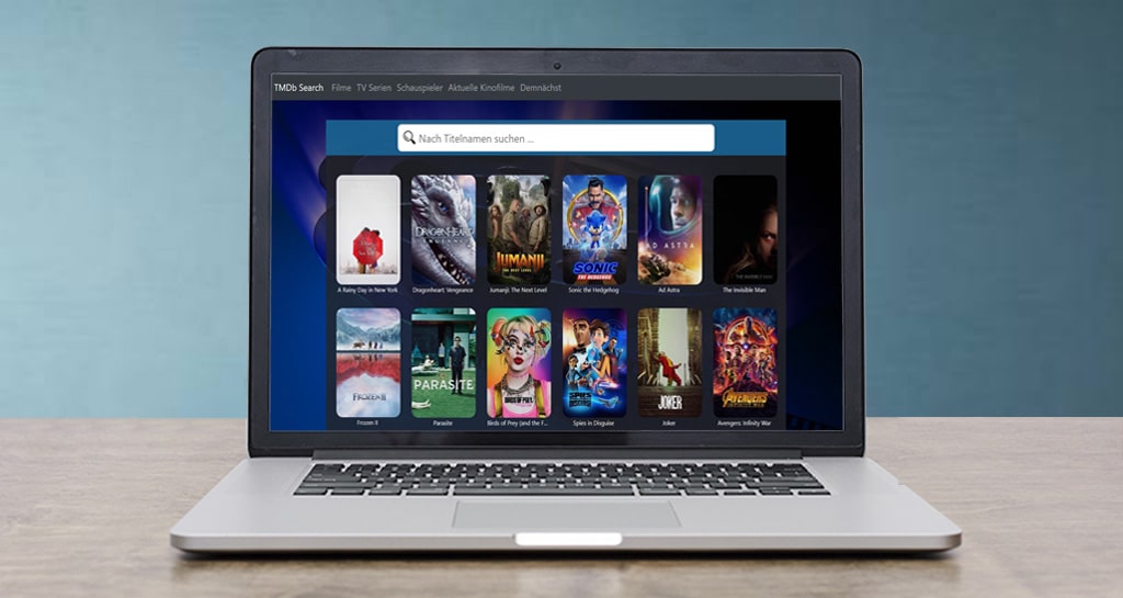 React: TMDb Suchseite